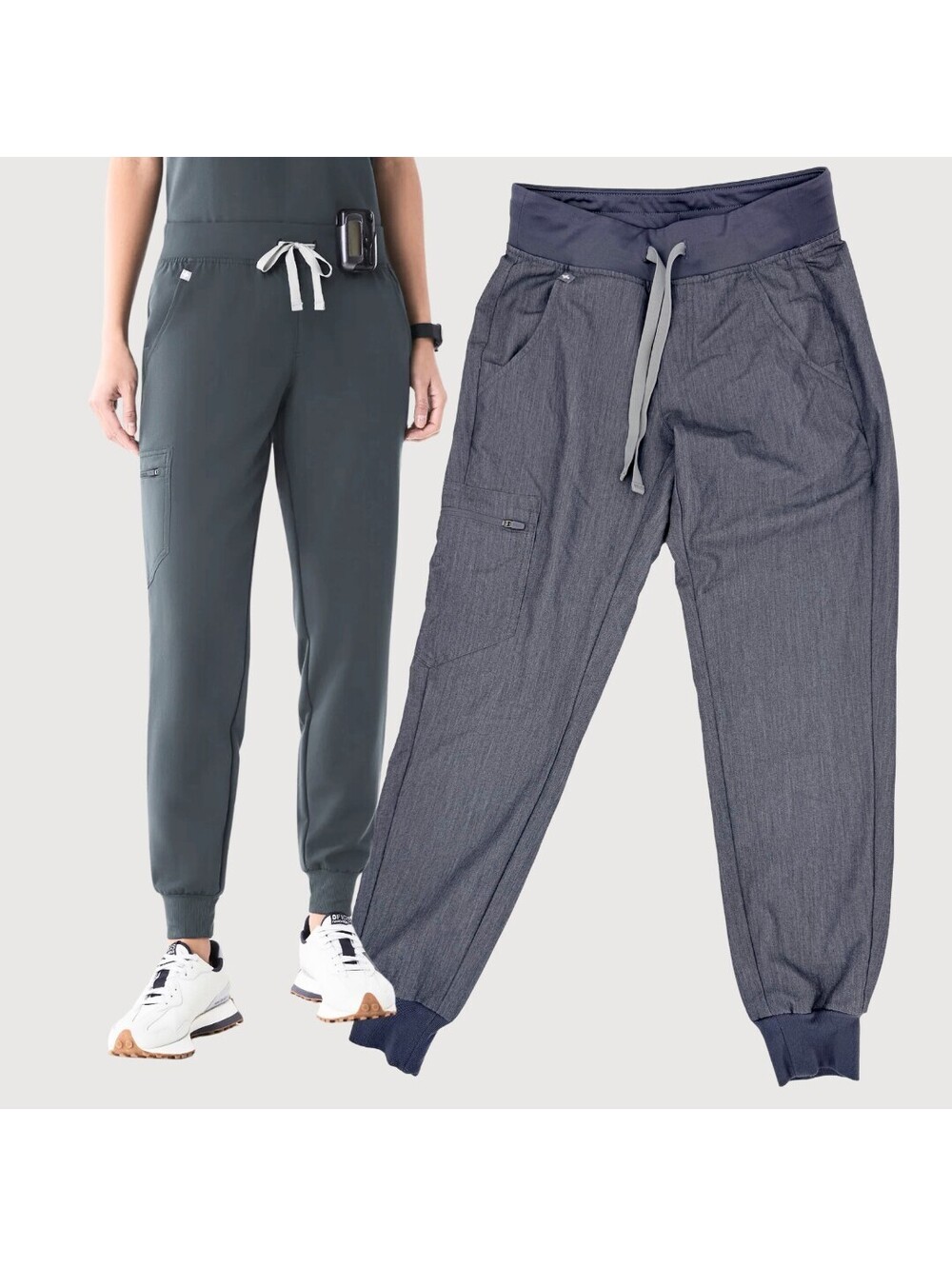 FIGS Zamora Jogger Scrub Pants Graphite Grey XXS